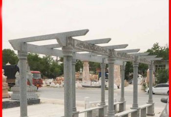 漳州大理石公园石雕长廊高端定制雕塑