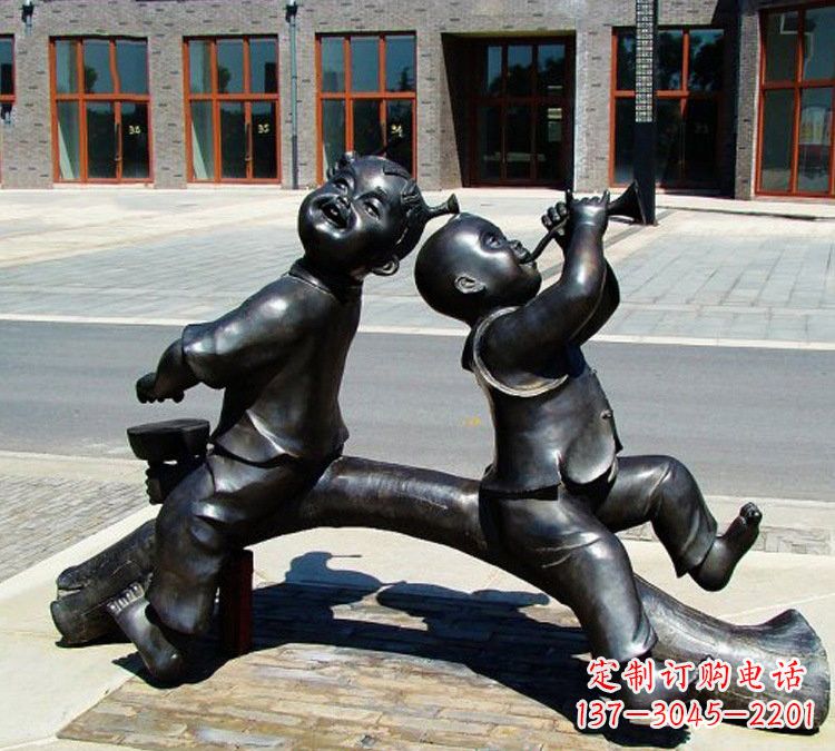 漳州铜雕童趣,引领儿童童趣生活
