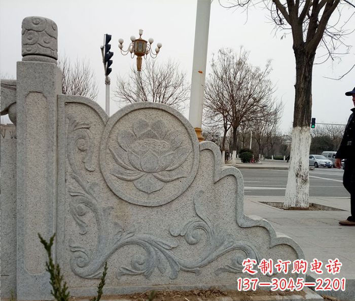 漳州仿古护城河石栏板