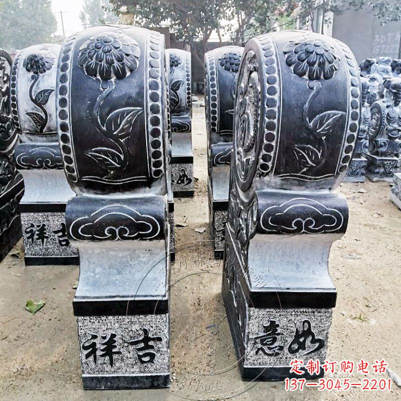 漳州仿古门枕石门墩雕塑