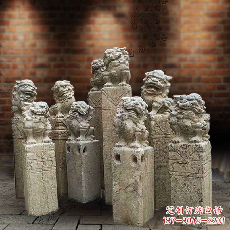 漳州仿古栓马雕塑