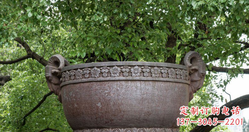 漳州中领雕塑仿古水缸铜雕