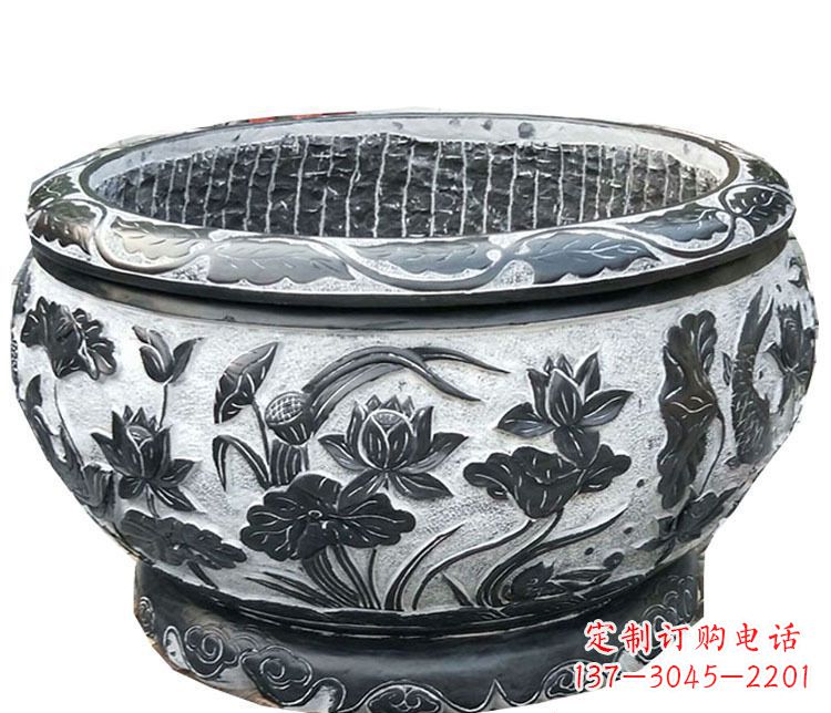 漳州传承古典,精致仿古庭院花盆雕塑