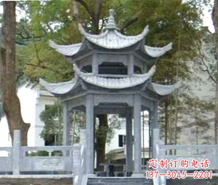 漳州中领雕塑凉亭石雕——传承古典精髓,融情于雕塑之中