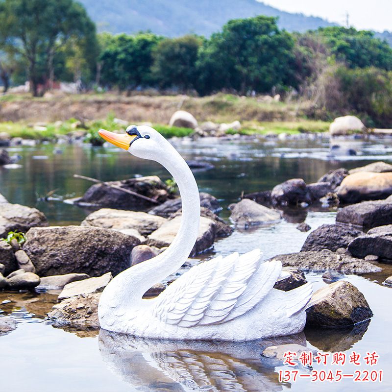 漳州臻选天鹅雕塑,给你绝美的家庭美学