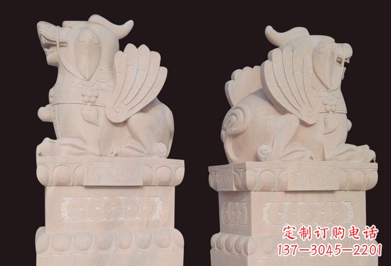 漳州福星象征吉祥幸福高照貔貅石雕