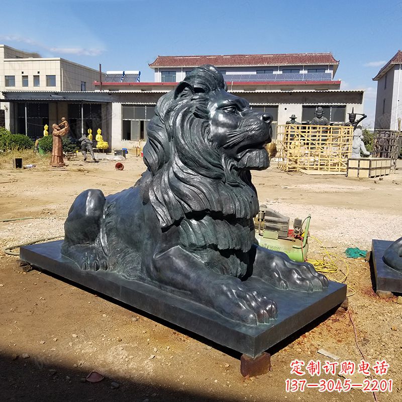 漳州铜塑动物雕塑
