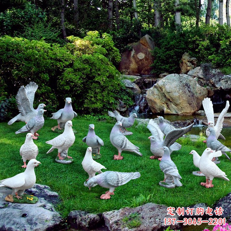 漳州鸽子不锈钢雕塑