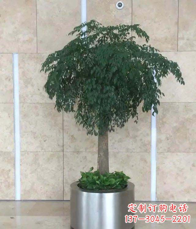 漳州特色铜质花盆装饰雕塑
