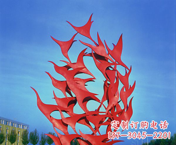 漳州立体不锈钢大雁雕塑