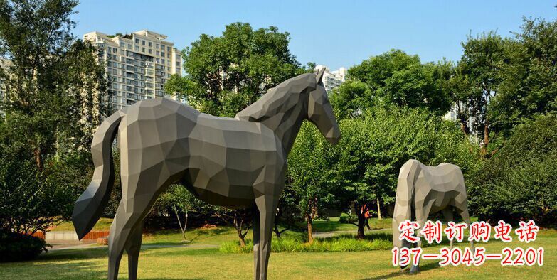 漳州产品名称不锈钢动物抽象雕塑