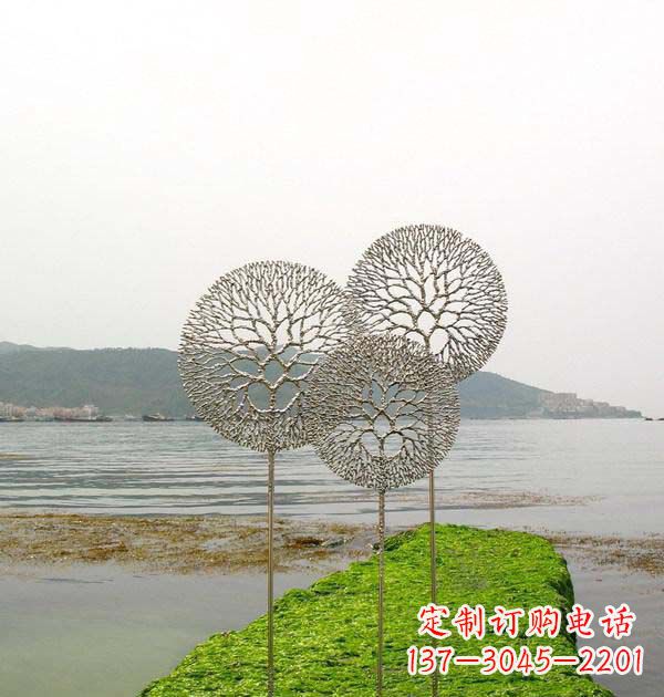 漳州 迷人的不锈钢蒲公英雕塑