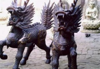 漳州麒麟雕塑——标志着繁荣与和谐的象征