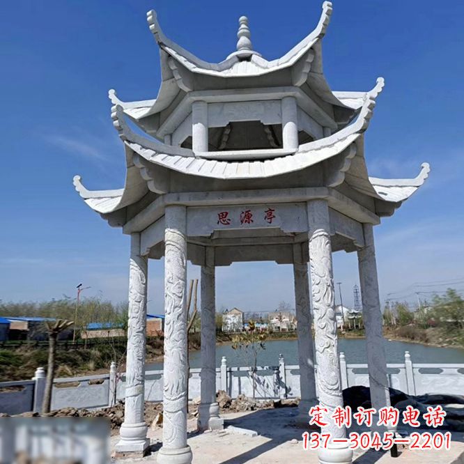 漳州公园大理石凉亭