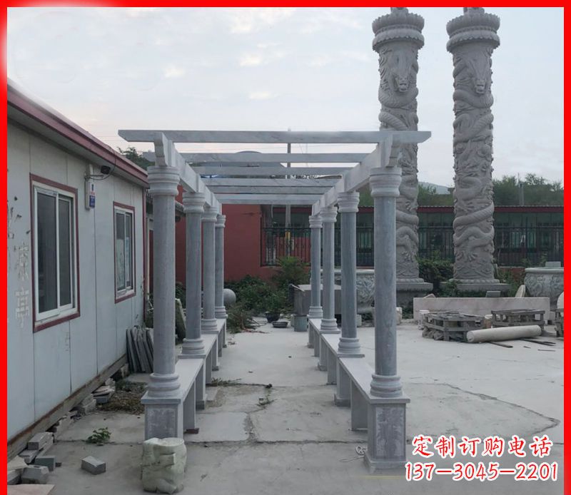 漳州艺术之大理石石雕长廊