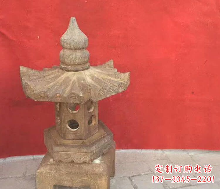漳州景观仿古石灯雕塑
