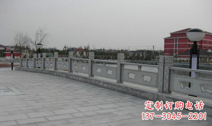 漳州公园仿古石栏板 (2)
