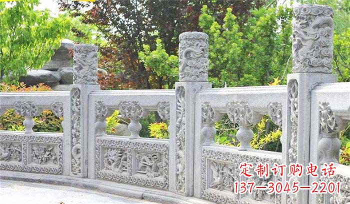 漳州公园仿古石栏板雕塑