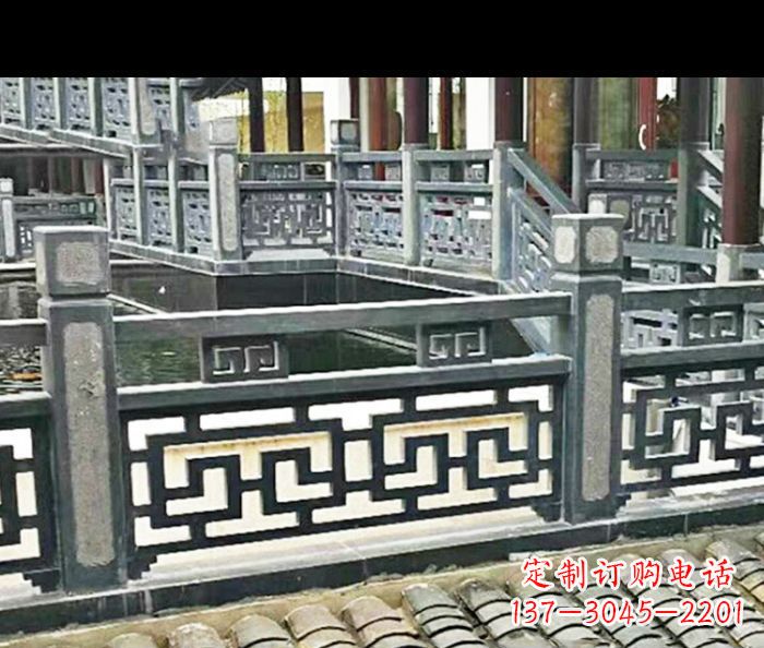 漳州中领雕塑精致仿古石栏板