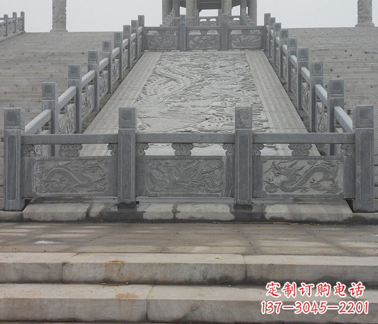 漳州精美的仿古石栏板雕塑