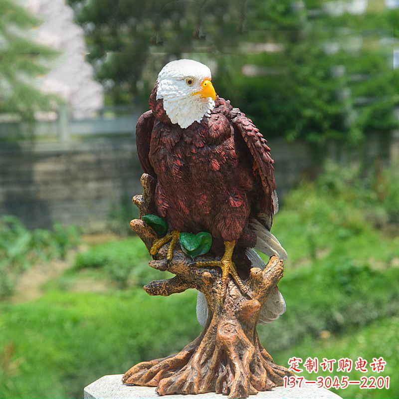 漳州金羽老鹰玻璃钢雕塑