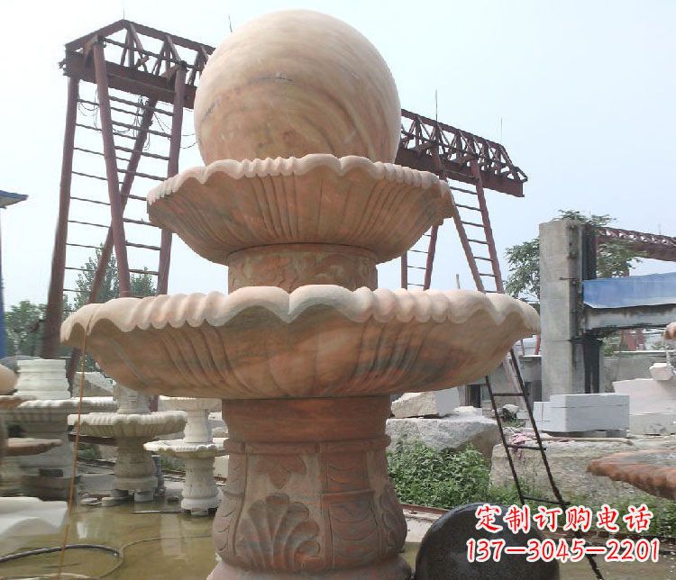 漳州绚丽多彩的风水球雕塑