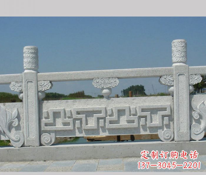 漳州公园景观大理石栏板雕塑