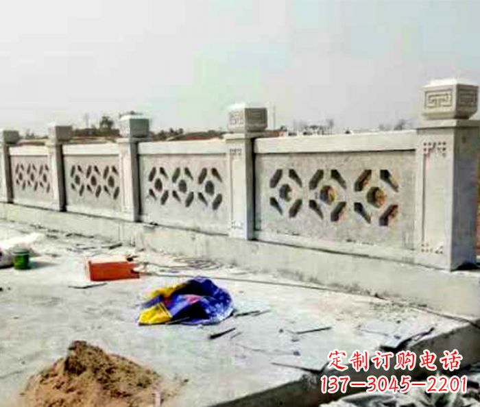 漳州公园大理石栏板石雕