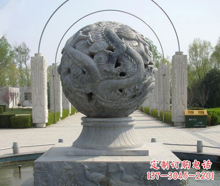 漳州喷泉石雕,添彩公园风景