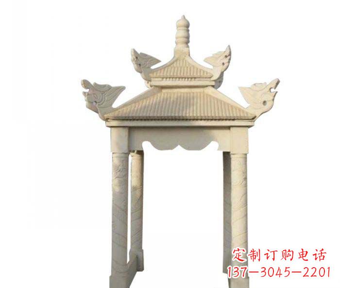 漳州高品质园林石雕凉亭