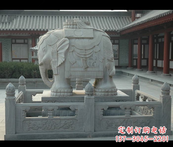 漳州用大象雕塑彰显田园风情