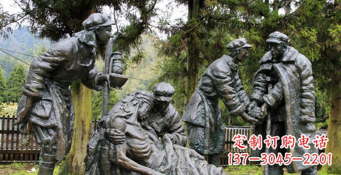 漳州红军铜雕,宣扬时代之精神