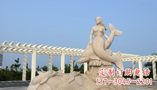 漳州中领雕塑 | 精致海豚雕塑