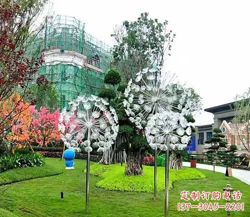 漳州公园蒲公英雕塑