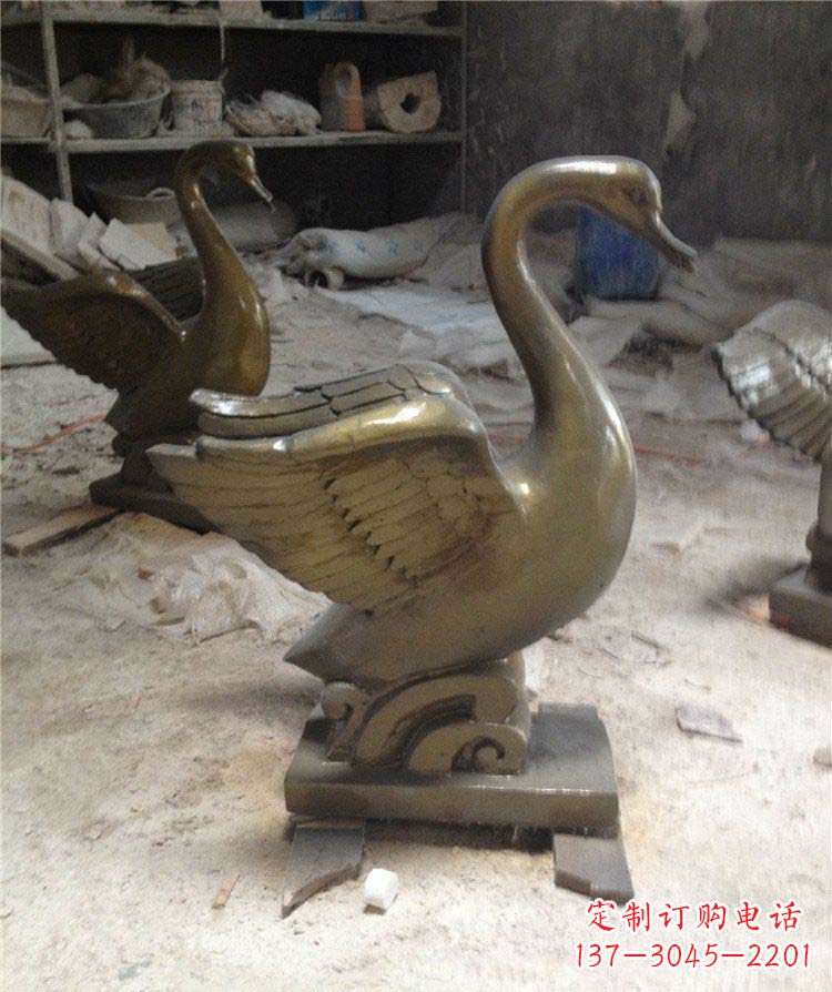 漳州中领雕塑 | 精美天鹅雕塑