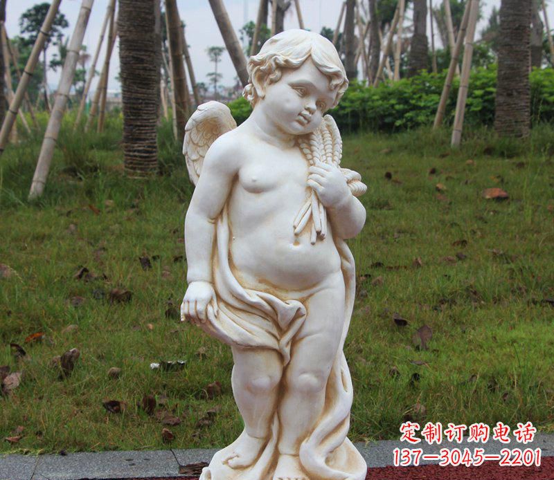 漳州公园西方小天使雕塑