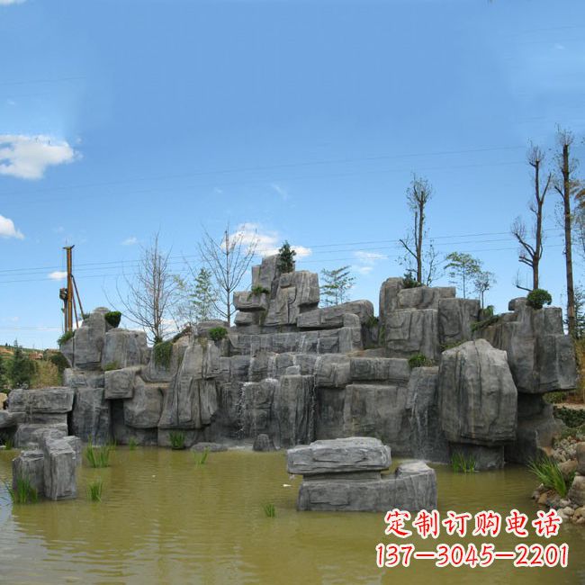 漳州金碧辉煌的公园雕塑