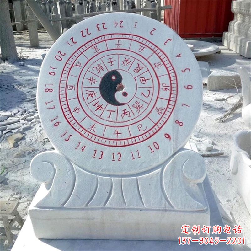 漳州中领雕塑日晷仪雕塑,精美而典雅