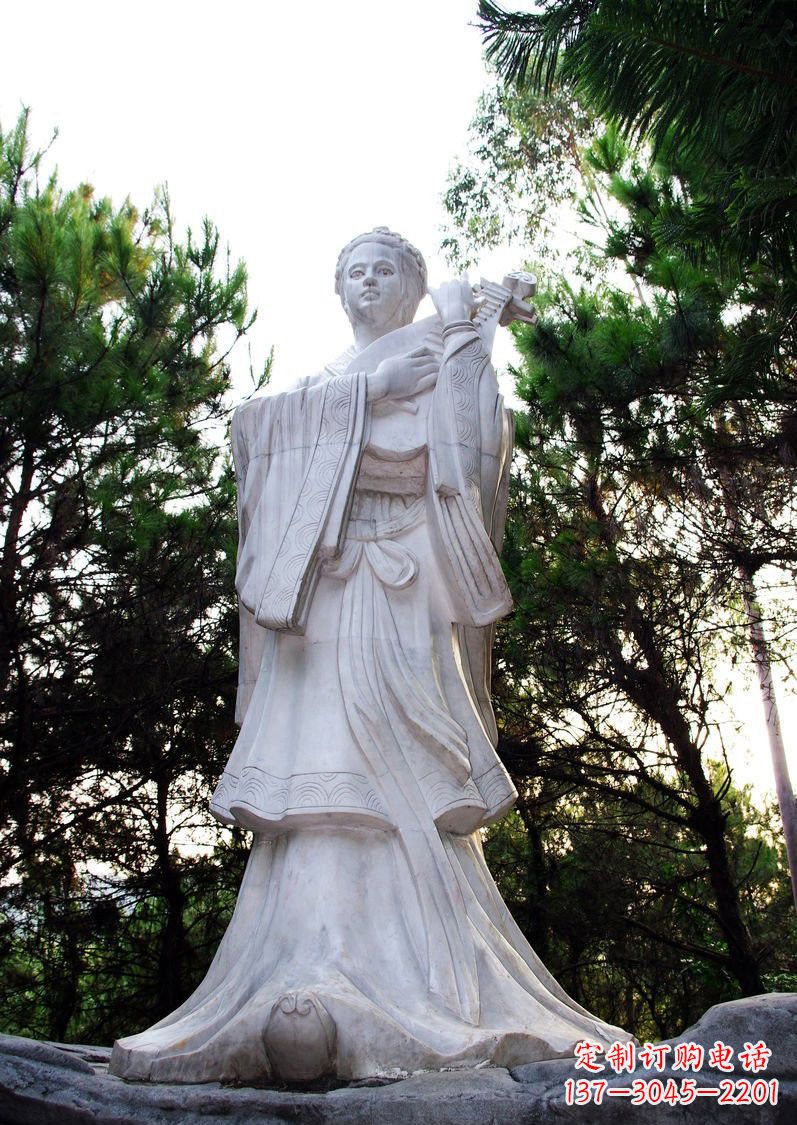 漳州传承古代高贵,纪念王昭君石雕