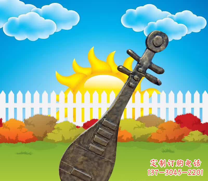 漳州精美古典琵琶雕塑