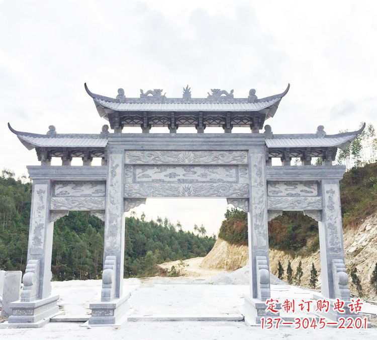 漳州中领雕塑精美牌坊雕塑