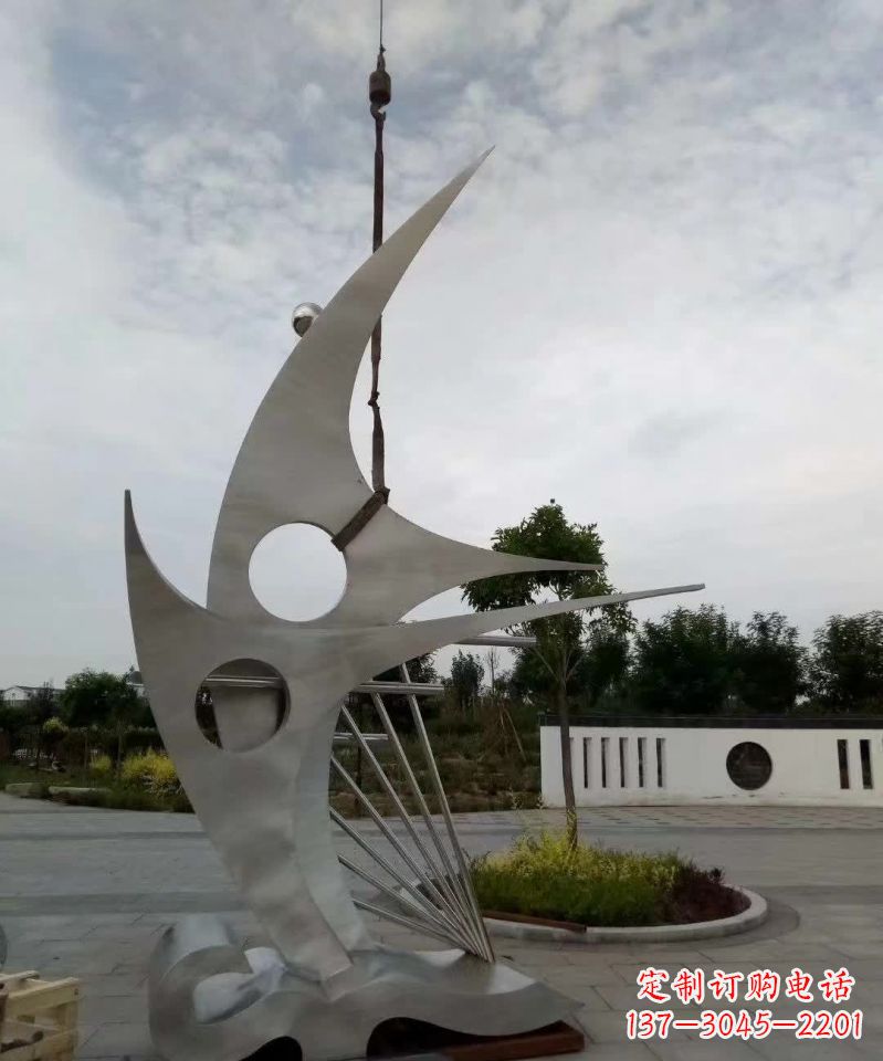 漳州不锈钢帆船雕塑,铸就无限美丽