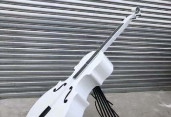 漳州精致不锈钢大提琴雕塑