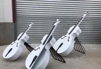 漳州精美的不锈钢大提琴雕塑，让你的空间更加温馨