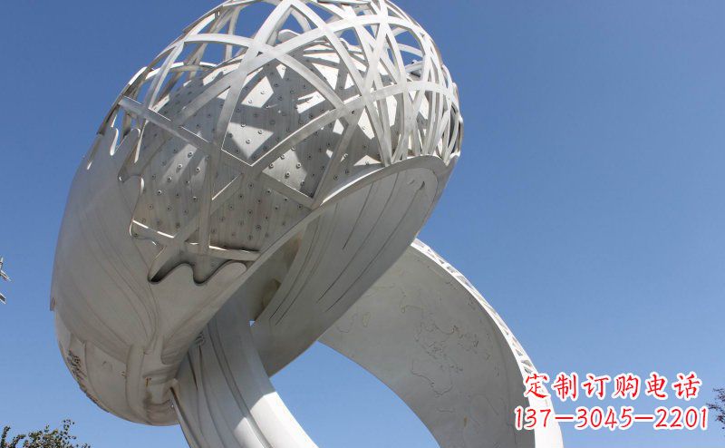 漳州中领雕塑珠宝戒指雕塑是一款以不锈钢为原材…