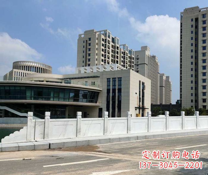 漳州广场景观大理石栏板雕塑