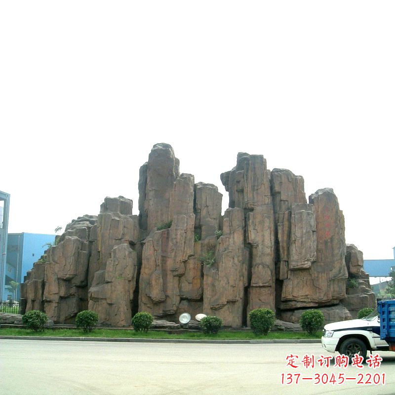 漳州中领雕塑:全球领先的广场塑石假山雕塑定制厂家