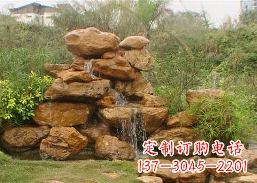 漳州黄蜡石假山