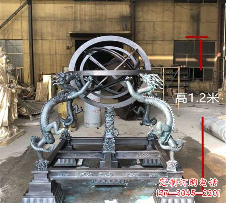漳州浑天仪古代仪器校园景观雕塑