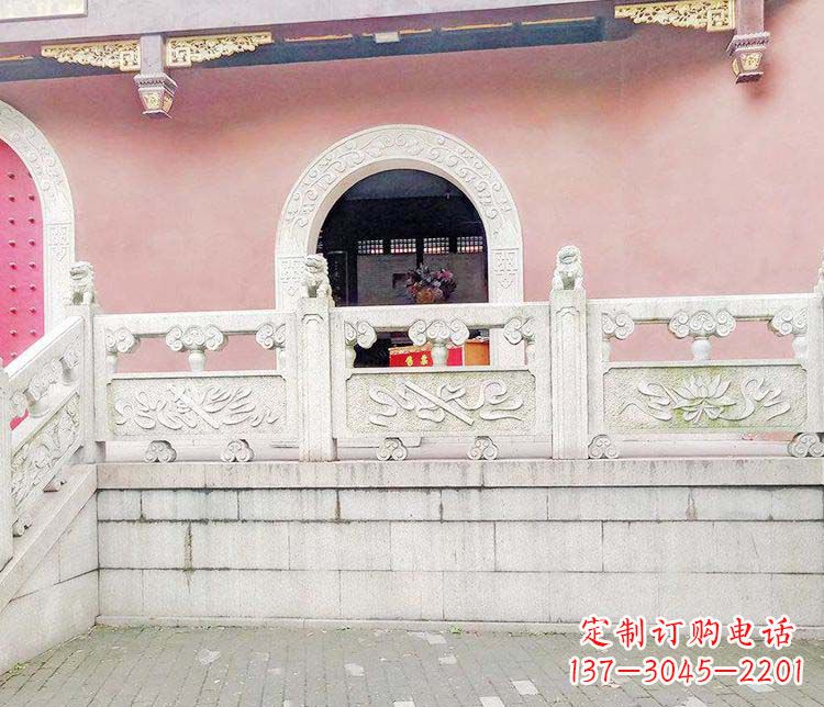 漳州中领雕塑：大理石栏板雕塑